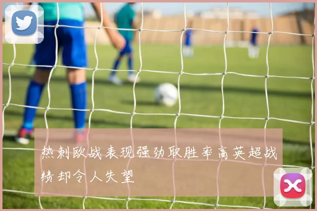 热刺欧战表现强劲取胜率高英超战绩却令人失望